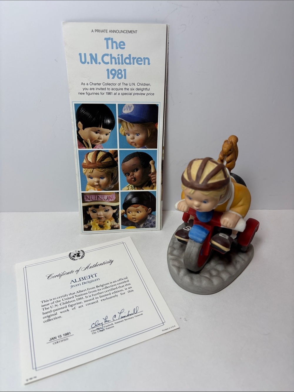 Franklin Mint Albert from Belgium.